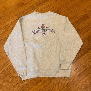 Vintage 1996 Northwestern Wildcats Rose Bowl Pullover Crewneck Sweater